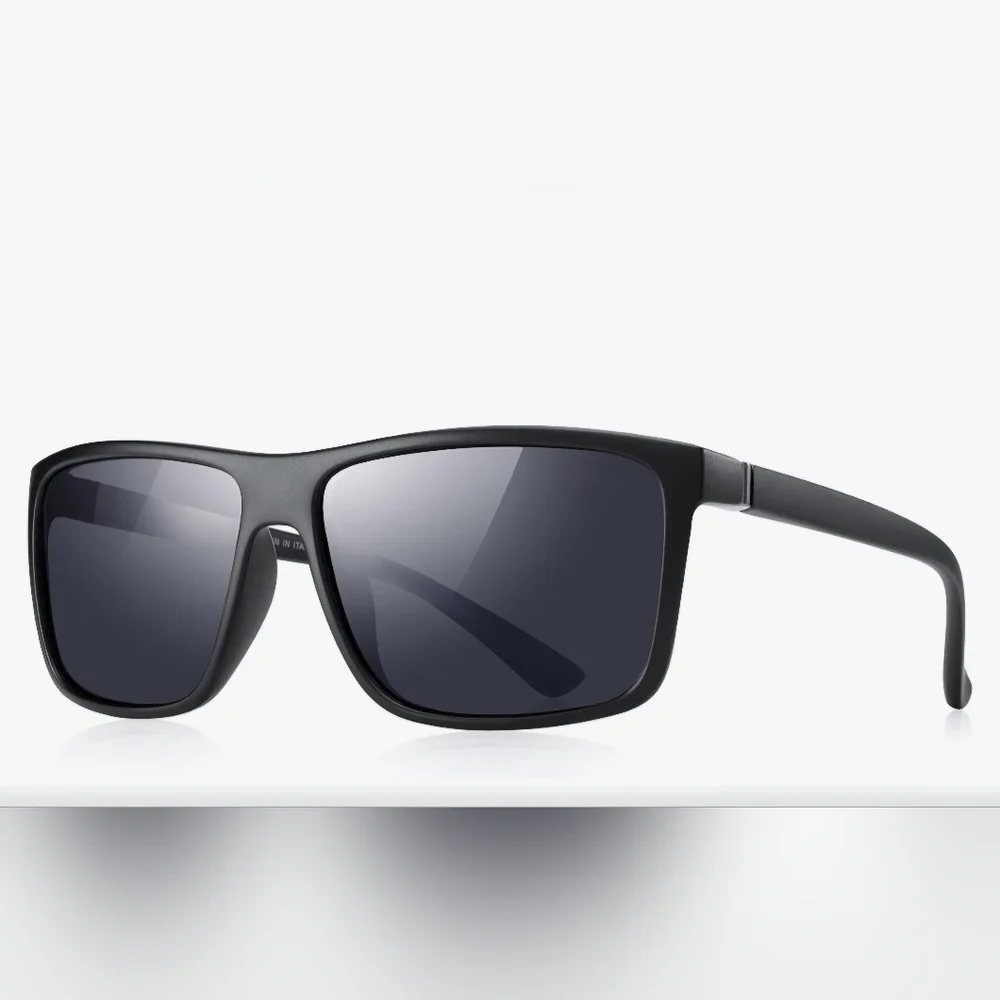Rectangular Polarized Sports Sunglasses forMen Women Cycling Driving Fishing UV